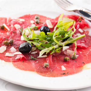 Carpaccio 4 pimientas